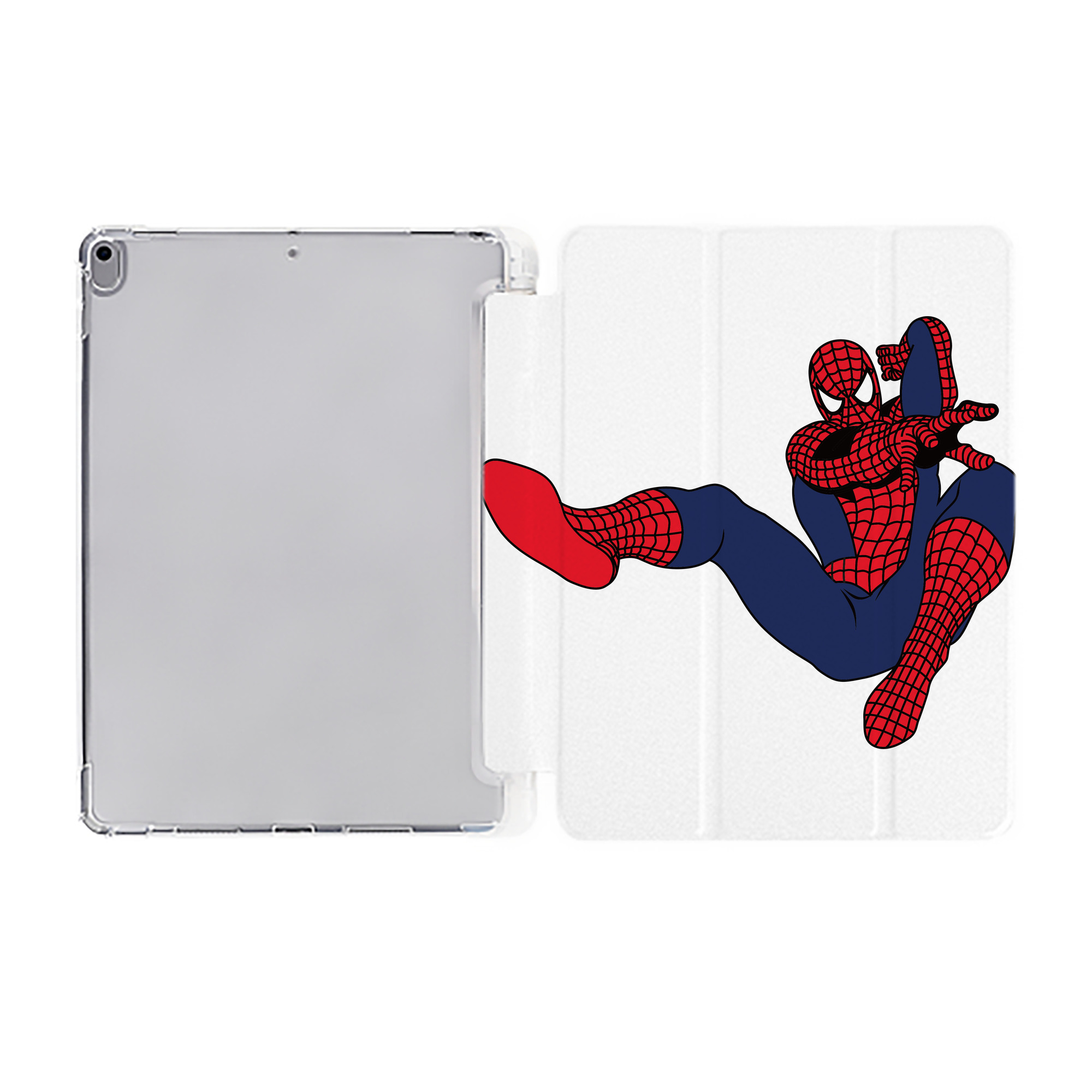 （画像用） アベンジャーズ The Avengers IPad ケース ペン収納付き 三つ折りスタンド PUレザー×シリコン 対応機種9.5/10.5/10.9インチ